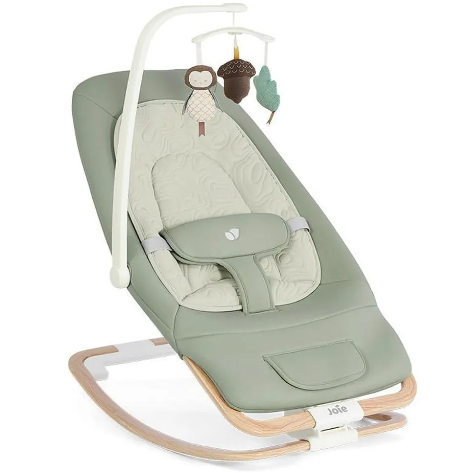 Transat balancelle 2 en 1 avec arche de jeux dreamer strata mist