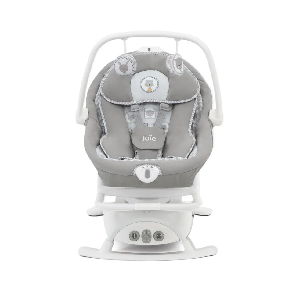 Transat balancelle sansa 2 en 1 portrait gris