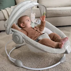 Transat bébé avec arche lumineuse petit ourson