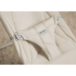 Transat bébé balance soft tissé jersey tri fabric beige clair
