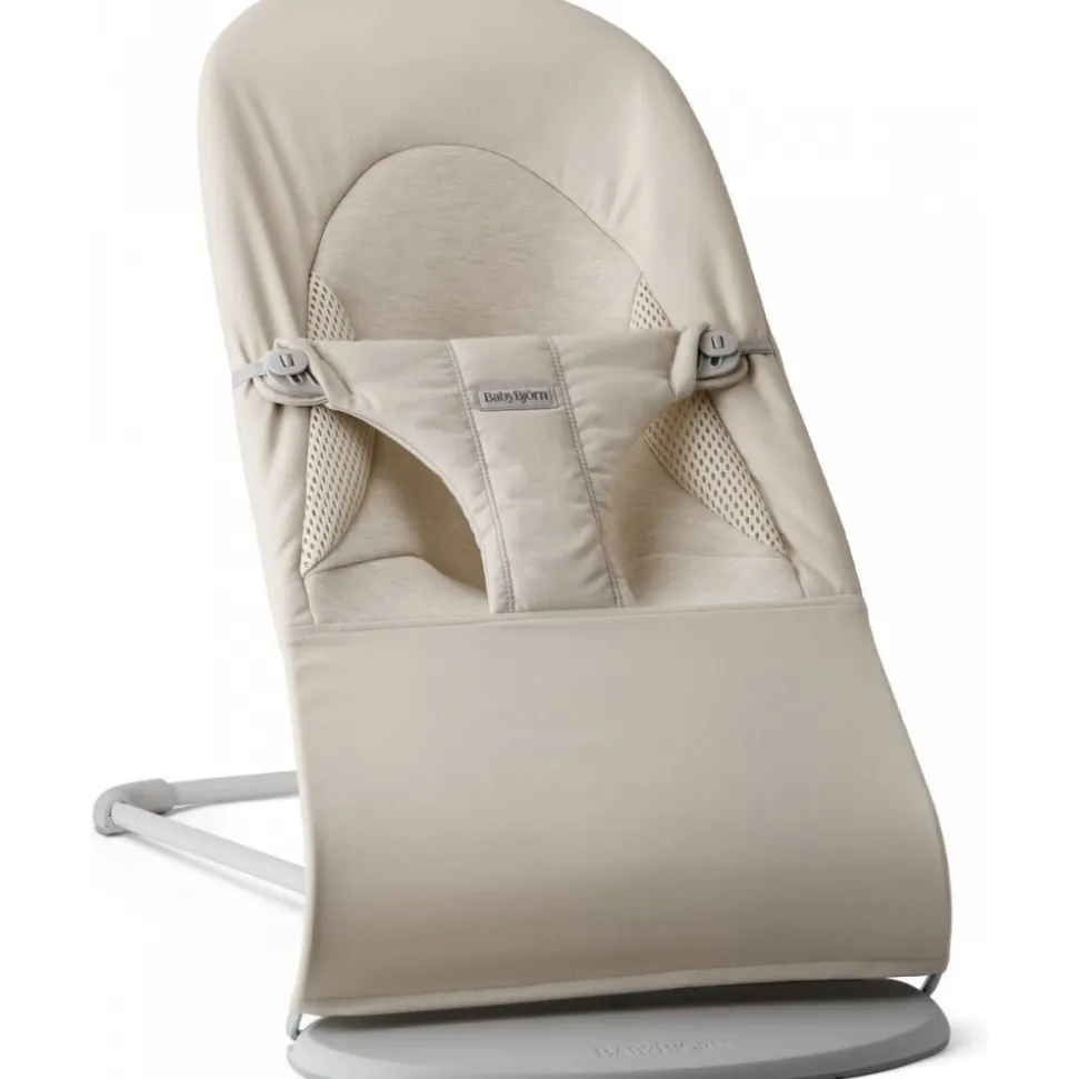 Transat bébé balance soft tissé jersey tri fabric beige clair