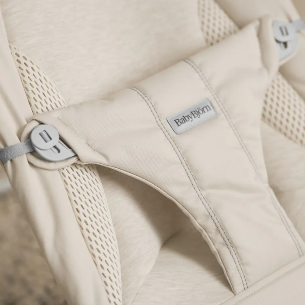 Transat bébé balance soft tissé jersey tri fabric beige clair