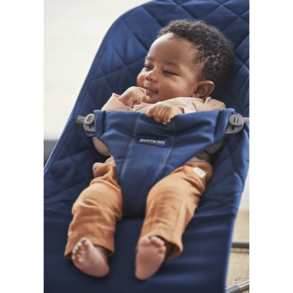 Transat bébé bliss coton bleu nuit