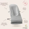 Transat bébé bliss coton gris clair