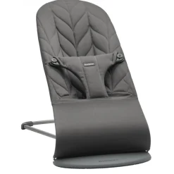 Transat bébé bliss coton matelassé pétale anthracite