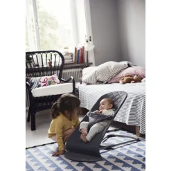 Transat bébé bliss coton matelassé classique anthracite