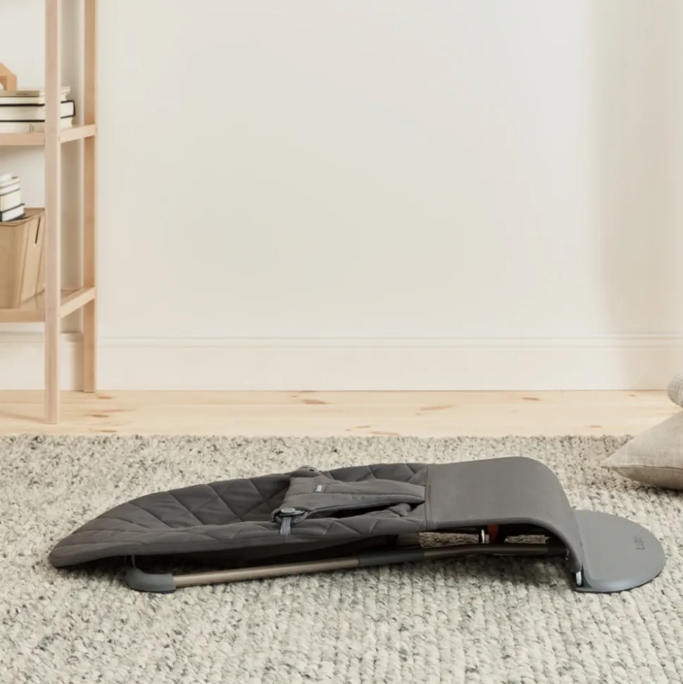 Transat bébé bliss coton matelassé classique anthracite