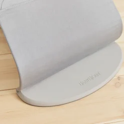 Transat bébé bliss coton matelassé pétale gris clair