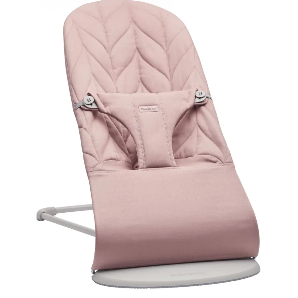 Transat bébé bliss coton matelassé pétale rose poudré