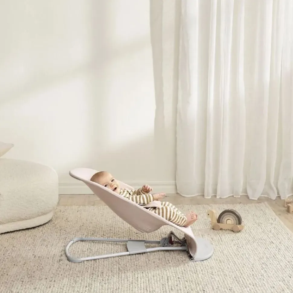 Transat bébé bliss coton rose clair