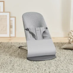 Transat bébé bliss jersey 3d gris clair
