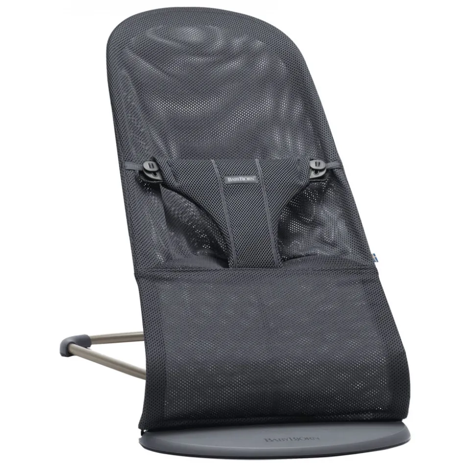 Transat bébé bliss mesh anthracite