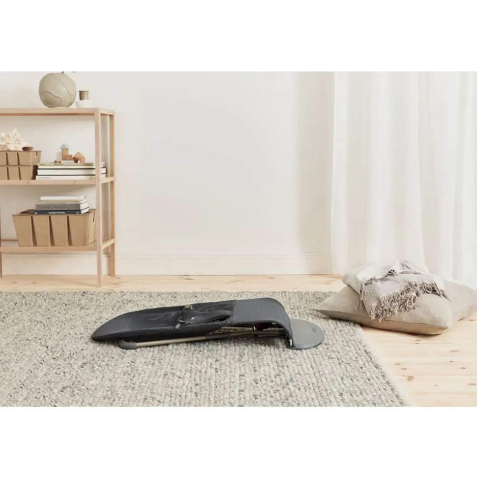 Transat bébé bliss mesh anthracite