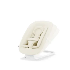 Transat bébé bouncer lemo canvas white