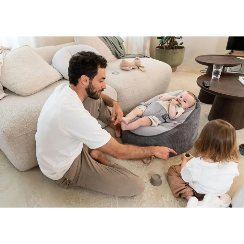 Transat bébé doomoo seat'n grow grey