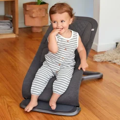 Transat bébé evolve gris anthracite