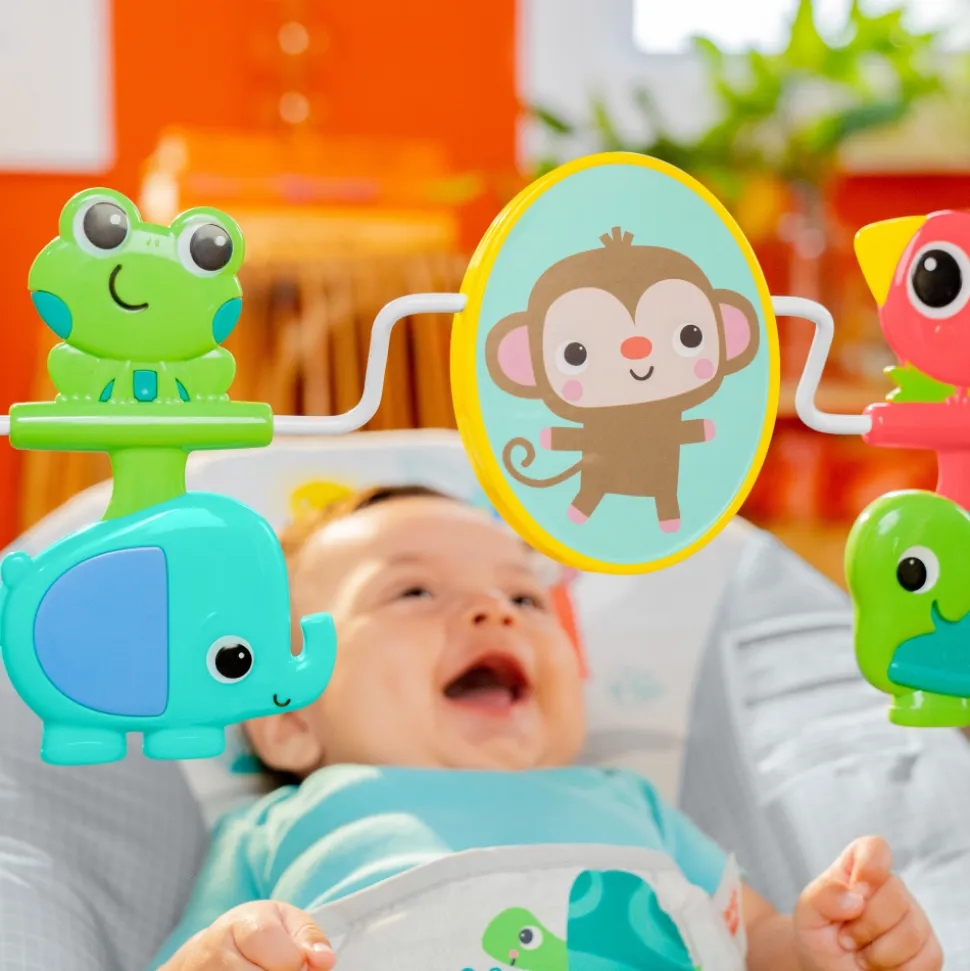 Transat bébé vibrant playful paradise