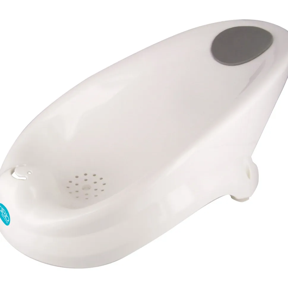 Transat de bain bébé blanc