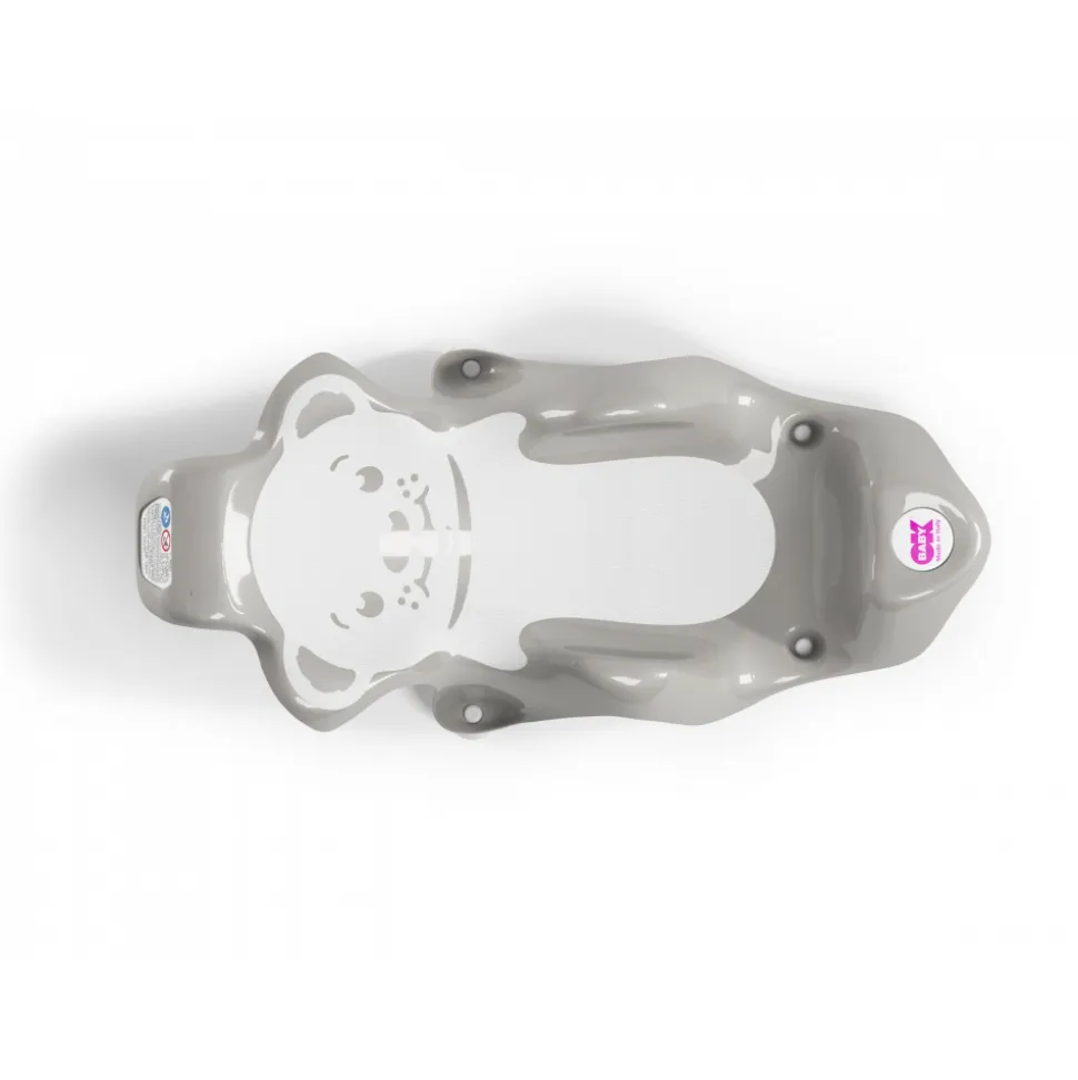 Transat de bain buddy gris