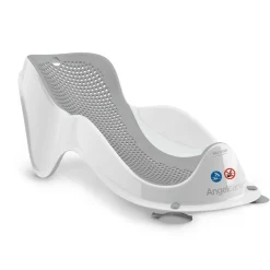 Transat de bain fit gris et anneau de bain gris