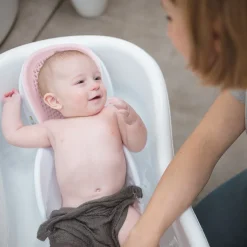 Transat de bain fit rose
