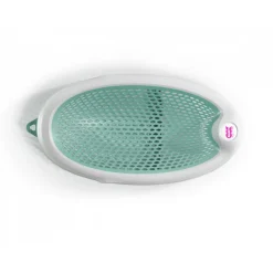 Transat de bain jelly bleu