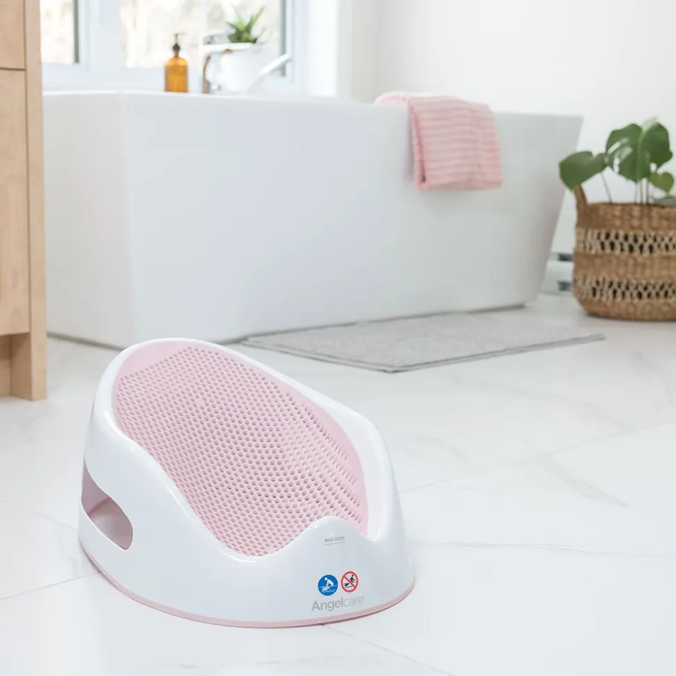 Transat de bain rose
