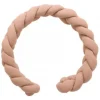 Tresse décorative ouatinée mocha