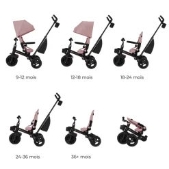 Tricycle aveo 2 plus - grey