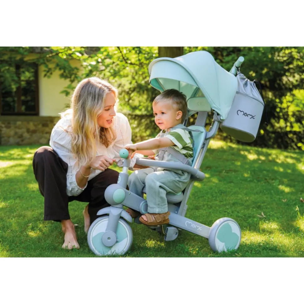 Tricycle 4 en 1 pliable solivia vert