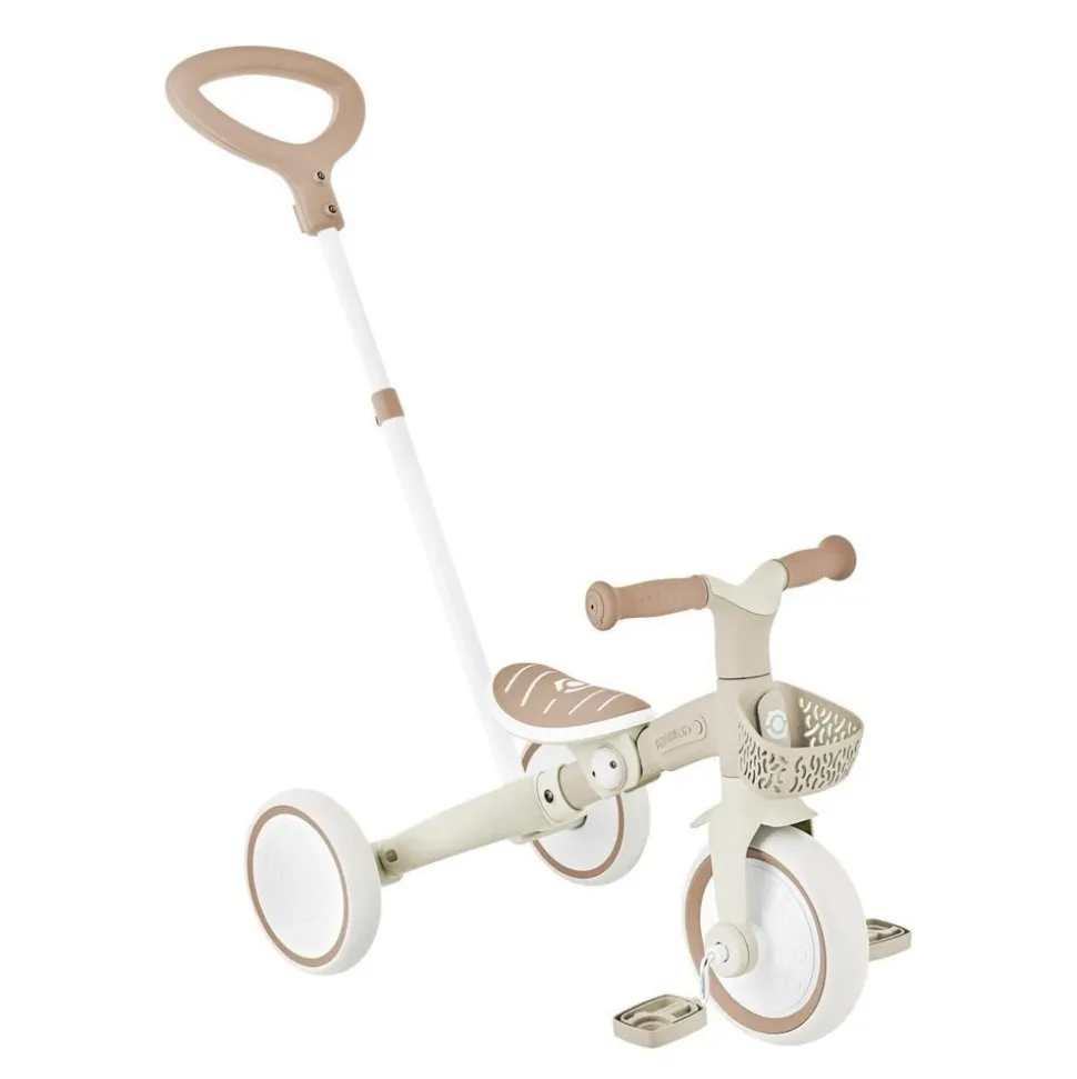 Tricycle 3 en 1 évolutif eco-logic taupe