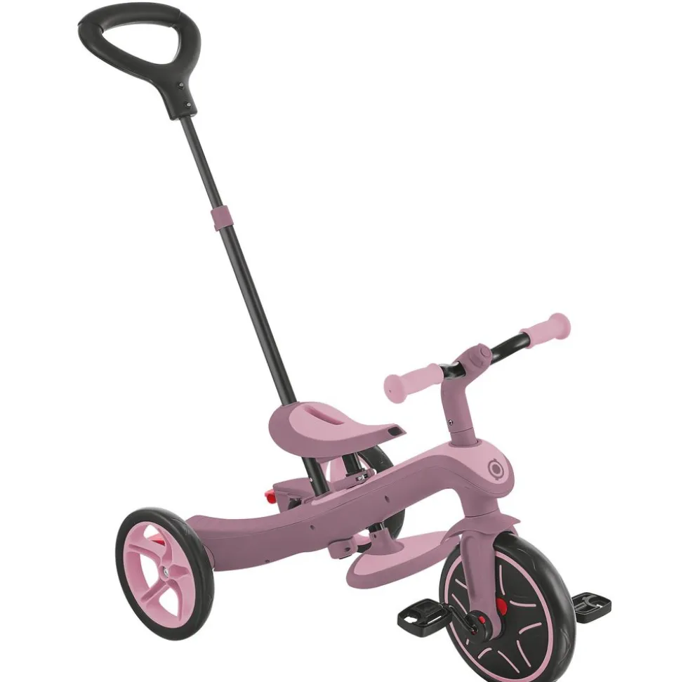 Tricycle explorer 4 en 1 évolutif framboise eco-logic