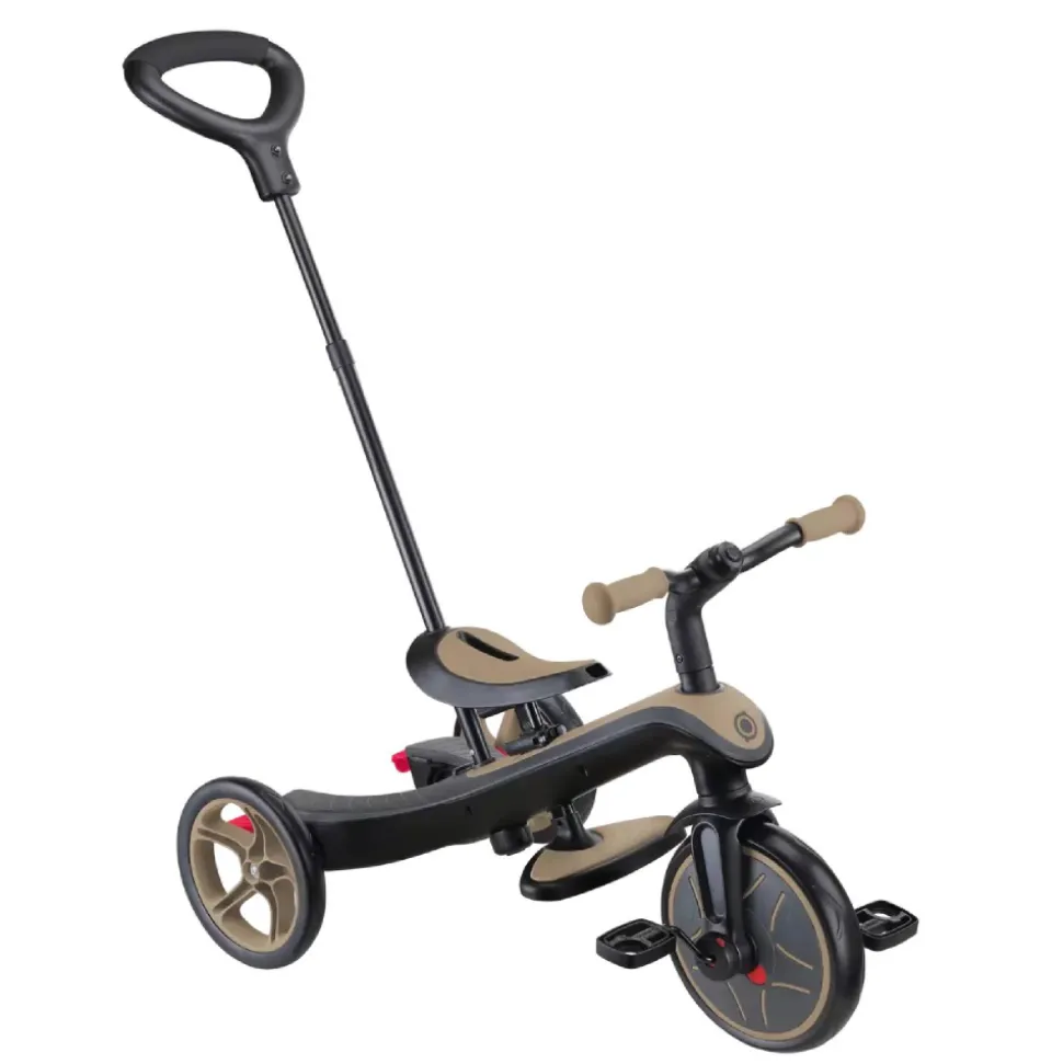 Tricycle explorer 4 en 1 évolutif taupe