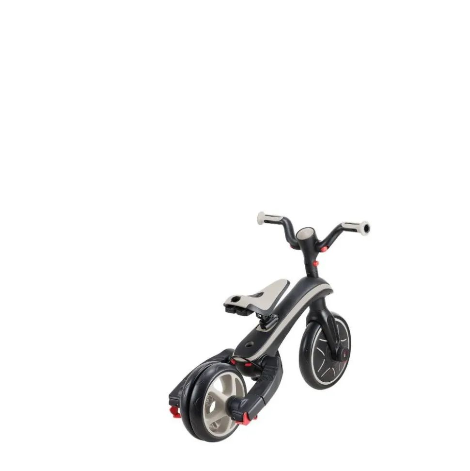 Tricycle explorer 4 en 1 évolutif et pliable taupe
