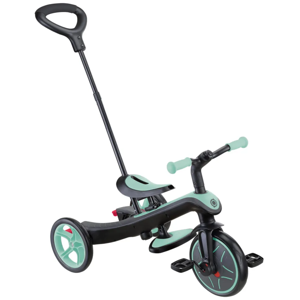 Tricycle explorer 4 en 1 évolutif pastel menthe