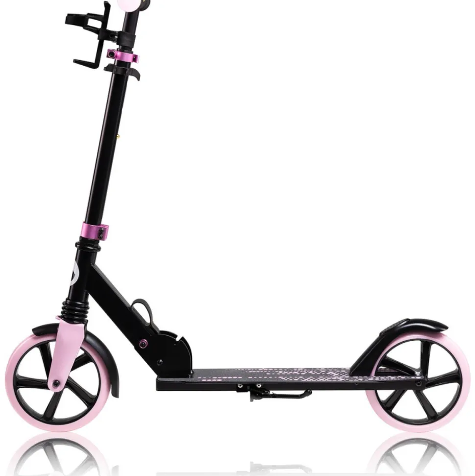 Trottinette luca - black carbon pink