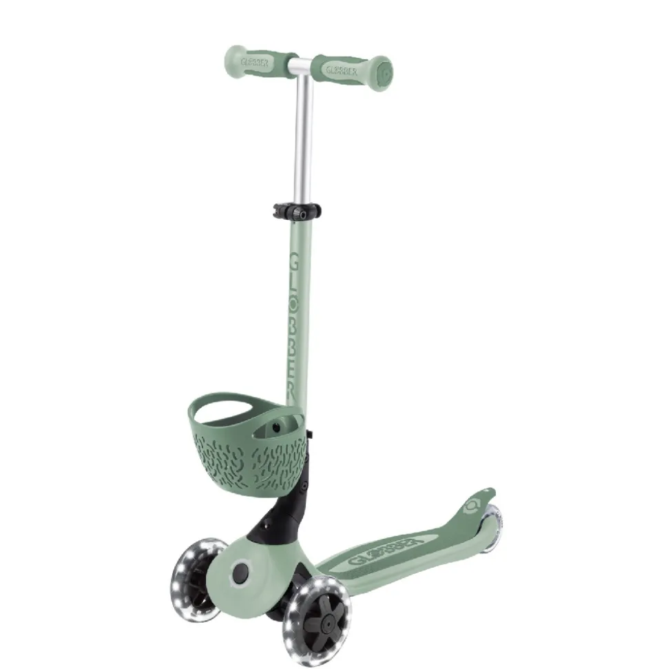 Trottinette évolutive go up 360° lumineuse vert sauge