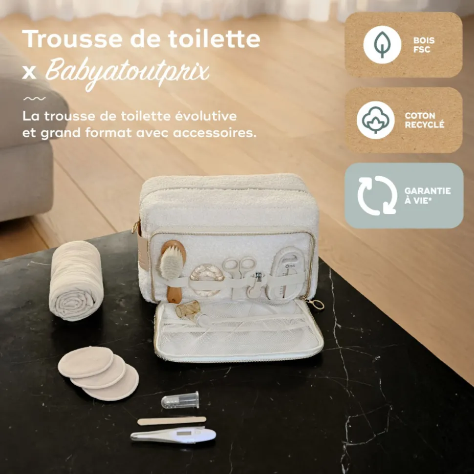Trousse de soin bouclette white