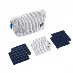 Trousse de toilette bébé avec carrés éponge baby sailor