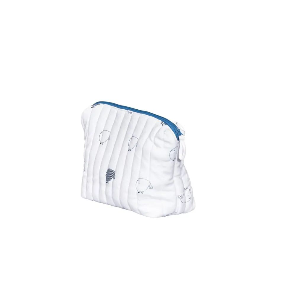 Trousse de toilette bébé blue baleine