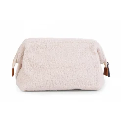 Trousse de toilette bébé teddy écru