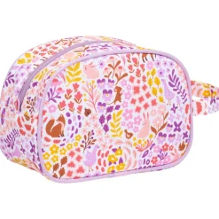 Trousse de toilette enfant fleurs du jardin