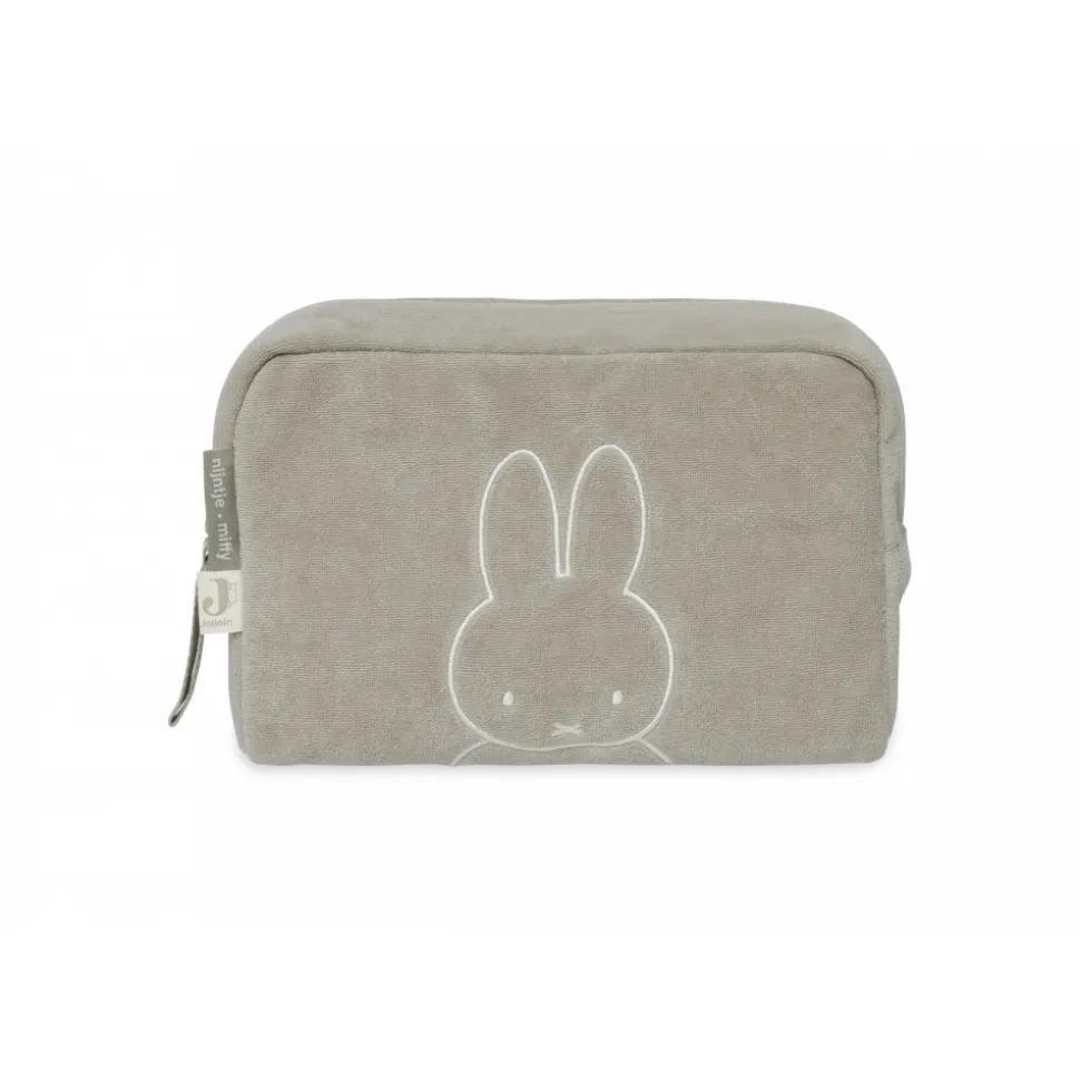 Trousse de toilette éponge miffy olive