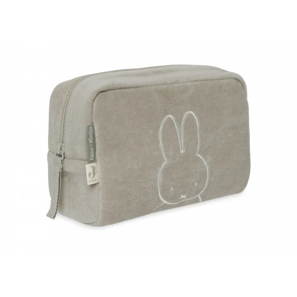 Trousse de toilette éponge miffy olive