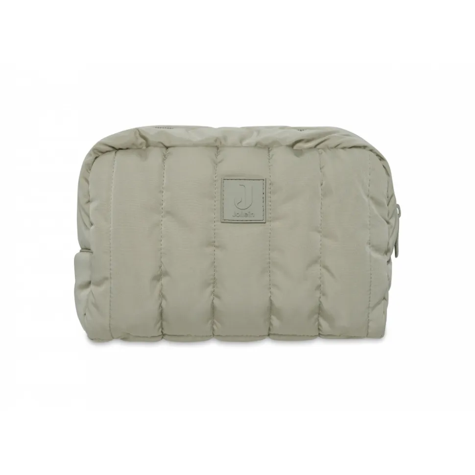 Trousse de toilette puffed olive