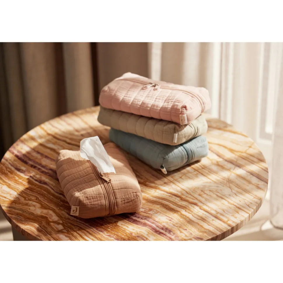 Trousse rangement lingettes olive green