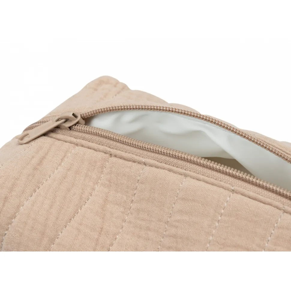 Trousse rangement lingettes biscuit