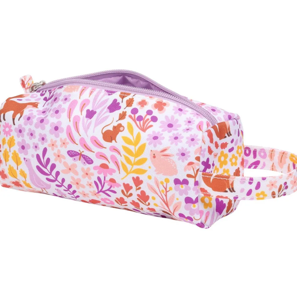 Trousse scolaire fleurs du jardin