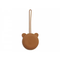 Étui à sucette en silicone caramel