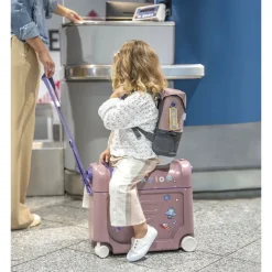 Valise avion pour enfant bed box 2.0 jetkids hazy lilac